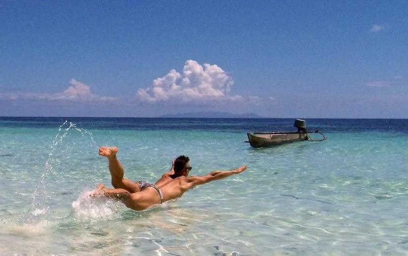 Sunset Beach Batudaka Dış mekan fotoğraf